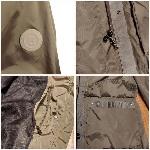 Bogner Hooded Fishtail Parka Utility Jacket - Picture 11 of 16